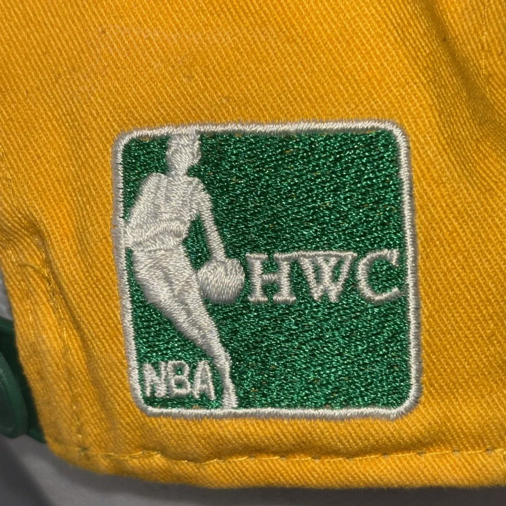 Seattle Super Sonics‎ NBA New Era 9fifty Snapback Cap Hat Hardwood Classics EUC